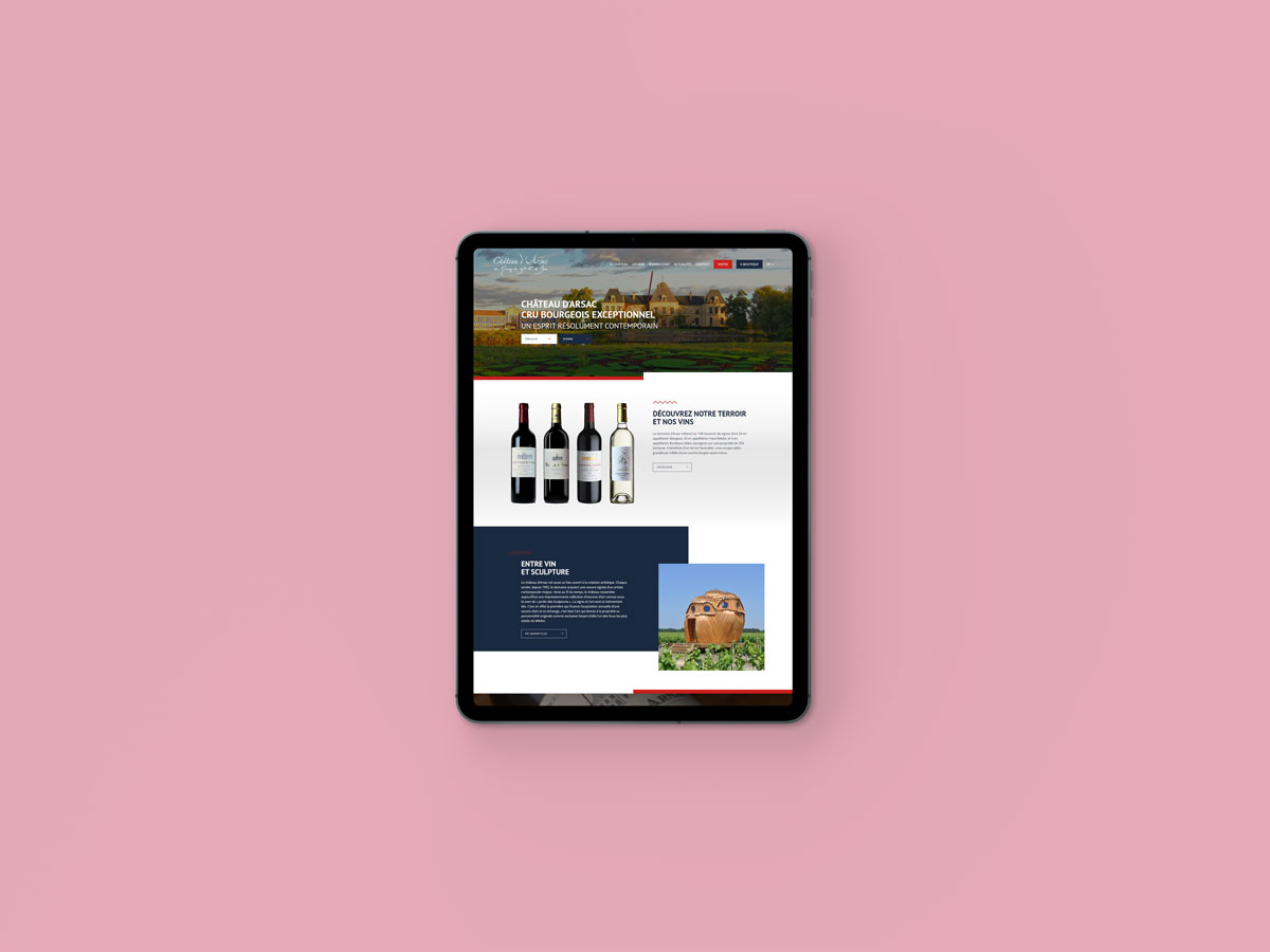 Château d&rsquo;Arsac – Corporate